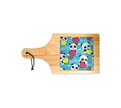 Tagliere in legno Lovely panda