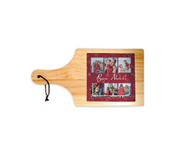 Tagliere in legno Red Christmas
