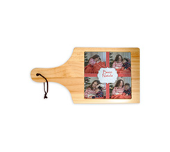 Tagliere in legno Stelline natalizie