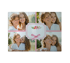 Tagliere in vetro Collage for mum