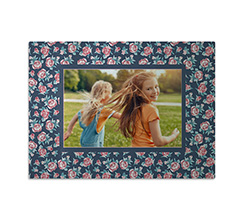 Tagliere in vetro Cornice di rose