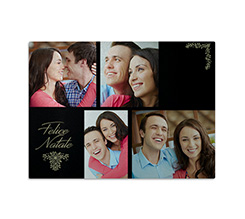 Tagliere in vetro Dark collage