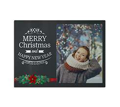 Tagliere in vetro Merry Christmas