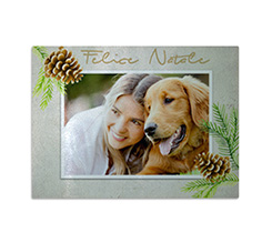 Tagliere in vetro Pine cone