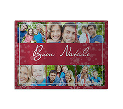 Tagliere in vetro Red Christmas