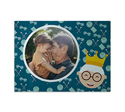 Tagliere in vetro nonna con corona