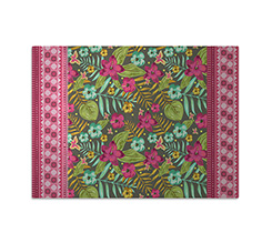 Tagliere personalizzato di vetro Garden