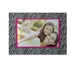 Tagliere vetro personalizzato Zebrato