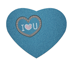 Tappetino-mouse-cuore-foto-grafica-cuore-tessuto-jeans