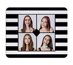 Tappetino-mouse-pelle-con-foto-collage-grafica-righe