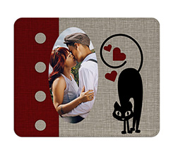 Tappetino-mouse-pelle-con-foto-grafica-gatto-cuori