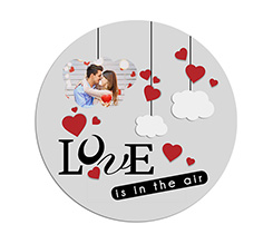 Tappetino mouse tondo Lovely cloud