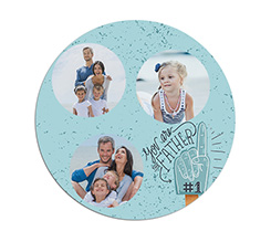 Tappetino mouse tondo My father