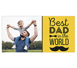 Tappetino mouse xxl grafica best dad con foto