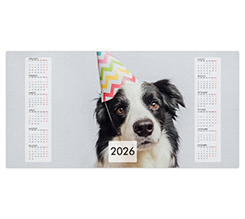 Tappetino mouse xxl calendario laterale