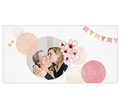 Tappetino mouse xxl con foto e grafica glitter compleanno