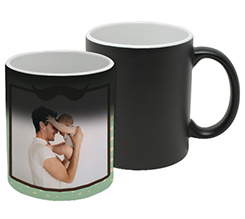Tazza Magica con foto e grafica per la festa del papà