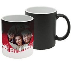 Tazza Magica con foto e grafica Buon Natale