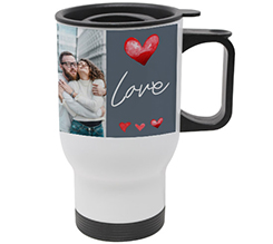 Tazza Termica Grey Love
