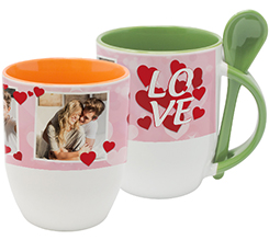 Tazza con Cucchiaino Storm of hearts