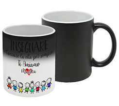 Tazza magica come regalo per maestra