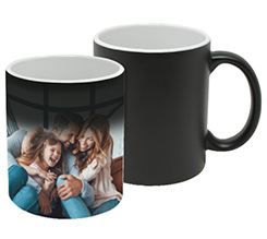 Tazza magica personalizzata con foto famiglia