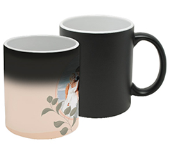 Tazza magica per matrimonio, con foto e grafica