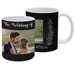 Tazza matrimonio panoramica Black Wedding
