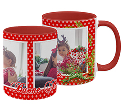 Tazza panoramica Bacche natalizie