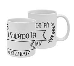 tazza per maestra con grafica superpoteri