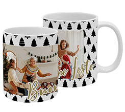 Tazza personalizzata con foto e grafica Alberelli