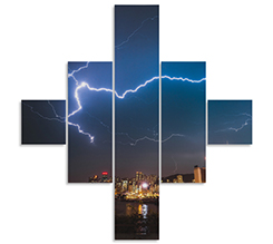 La composizione a rombo per i tuoi pannelli personalizzati