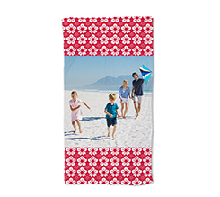 Telo Mare con foto e grafica Hawaii