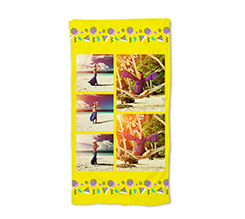 Telo Mare collage di foto e grafica Yellow lemon