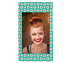 Telo mare con stampa immagine e grafica colorata