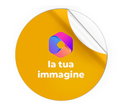 Adesivo tondo grande