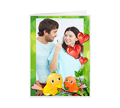 Personalizza biglietto per San Valentino con una tua foto