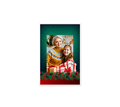 Biglietti auguri Vischio Natale