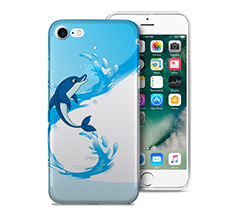Cover Trasparente iPhone 7 Delphin