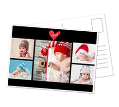 Cartolina Black collage