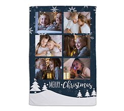 Coperta 100x150 Blu natale