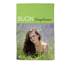 Coperta 150x100 Buon Compleanno Green