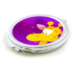 Specchietto borsetta Giraffa