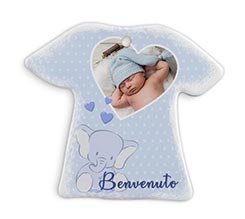 Decorazione Ceramica Magliettina Benvenuto