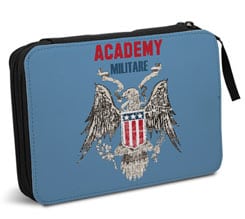 Astuccio scuola Academy militare