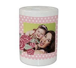 Portaspazzolino Rose con pois