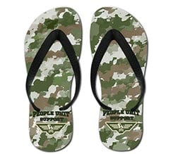 Infradito Trama mimetica