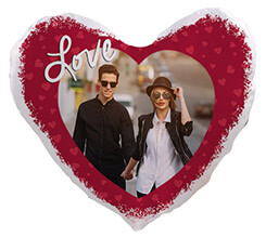 Cuscino cuore in Raso Full of hearts