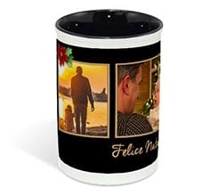 Portapenne in ceramica Black Christmas