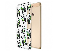 Cover trasparente Huawei P10 Panda